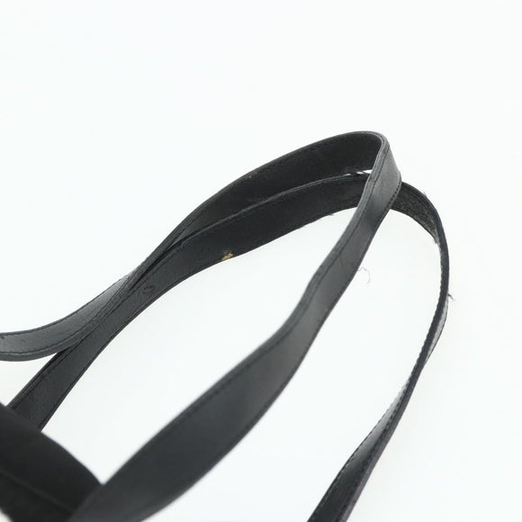 PRADA Tote Bag Nylon Black Silver Auth ep14252