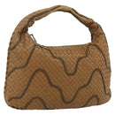 BOTTEGA VENETA INTRECCIATO Hand Bag Leather Brown 169866 Auth ep14255V-1