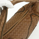 BOTTEGA VENETA INTRECCIATO Hand Bag Leather Brown 169866 Auth ep14255V-6