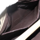 GUCCI Bamboo Hand Bag Nylon Beige Silver 002 1016 Auth ep14257-21