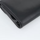 GUCCI Shoulder Bag Leather Black Gold Auth ep14267A-15