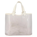 LOUIS VUITTON Epi Plage Lagoon Bay Tote Bag White Clear M92151 LV Auth ep14269-13