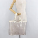 LOUIS VUITTON Epi Plage Lagoon Bay Tote Bag White Clear M92151 LV Auth ep14269-23