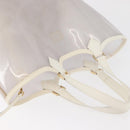 LOUIS VUITTON Epi Plage Lagoon Bay Tote Bag White Clear M92151 LV Auth ep14269-7
