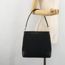 GUCCI GG Canvas Shoulder Bag Black Gold 001 4231 Auth ep14295A-23