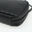 BALENCIAGA Every Day Shoulder Bag Leather Black 679267 Auth ep14300V-12