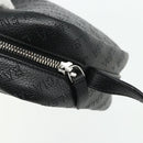 BALENCIAGA Every Day Shoulder Bag Leather Black 679267 Auth ep14300V-14
