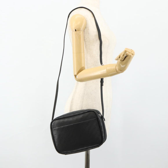 BALENCIAGA Every Day Shoulder Bag Leather Black 679267 Auth ep14300V