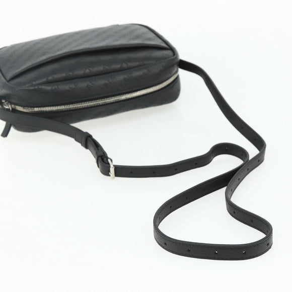 BALENCIAGA Every Day Shoulder Bag Leather Black 679267 Auth ep14300V