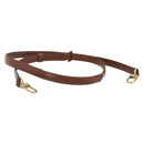 LOUIS VUITTON Adjustable Shoulder Strap Leather 37""-44.1"" Brown Auth ep14301-1