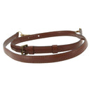 LOUIS VUITTON Adjustable Shoulder Strap Leather 37""-44.1"" Brown Auth ep14301-3