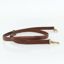 LOUIS VUITTON Adjustable Shoulder Strap Leather 37""-44.1"" Brown Auth ep14301-4