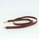 LOUIS VUITTON Adjustable Shoulder Strap Leather 37""-44.1"" Brown Auth ep14301-5
