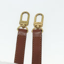 LOUIS VUITTON Adjustable Shoulder Strap Leather 37""-44.1"" Brown Auth ep14301-6