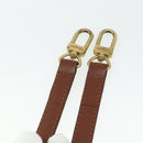 LOUIS VUITTON Adjustable Shoulder Strap Leather 37""-44.1"" Brown Auth ep14301-7