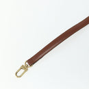 LOUIS VUITTON Adjustable Shoulder Strap Leather 37""-44.1"" Brown Auth ep14301-8