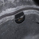 GUCCI Bamboo Hand Bag Leather 2way Black Gold 001 3754 1577 Auth ep14302-10