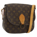 LOUIS VUITTON Monogram Saint Cloud GM Shoulder Bag M51242 LV Auth ep14303-1