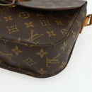 LOUIS VUITTON Monogram Saint Cloud GM Shoulder Bag M51242 LV Auth ep14303-15