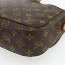 LOUIS VUITTON Monogram Saint Cloud GM Shoulder Bag M51242 LV Auth ep14303-17