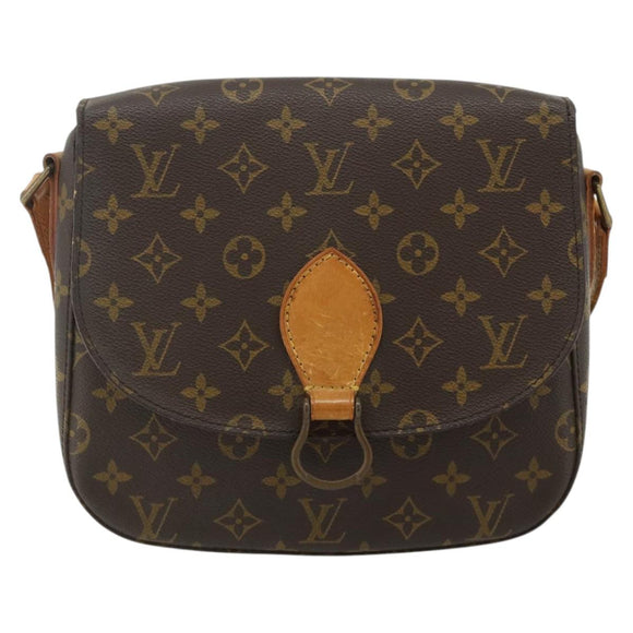 LOUIS VUITTON Monogram Saint Cloud GM Shoulder Bag M51242 LV Auth ep14303