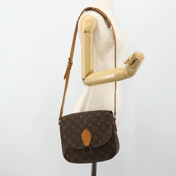 LOUIS VUITTON Monogram Saint Cloud GM Shoulder Bag M51242 LV Auth ep14303