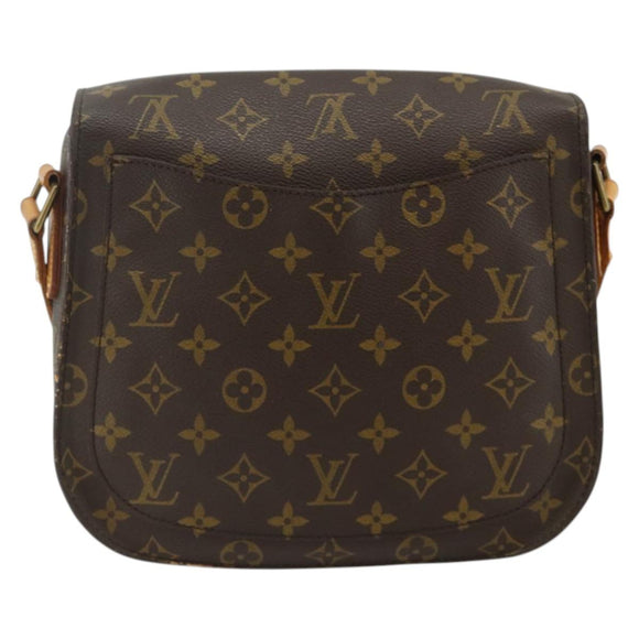 LOUIS VUITTON Monogram Saint Cloud GM Shoulder Bag M51242 LV Auth ep14303