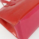LOUIS VUITTON Monogram Vernis Wilshire PM Hand Bag Rose Pop M93643 Auth ep14308-15