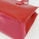 LOUIS VUITTON Monogram Vernis Wilshire PM Hand Bag Rose Pop M93643 Auth ep14308-16