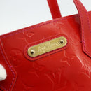 LOUIS VUITTON Monogram Vernis Wilshire PM Hand Bag Rose Pop M93643 Auth ep14308-17