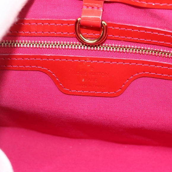 LOUIS VUITTON Monogram Vernis Wilshire PM Hand Bag Rose Pop M93643 Auth ep14308