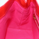 LOUIS VUITTON Monogram Vernis Wilshire PM Hand Bag Rose Pop M93643 Auth ep14308-20
