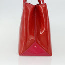 LOUIS VUITTON Monogram Vernis Wilshire PM Hand Bag Rose Pop M93643 Auth ep14308-4