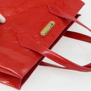 LOUIS VUITTON Monogram Vernis Wilshire PM Hand Bag Rose Pop M93643 Auth ep14308-6