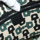 GUCCI GG Canvas Guccissima Tote Bag Leather Black Gold 197953 Auth ep14309-14