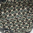 GUCCI GG Canvas Guccissima Tote Bag Leather Black Gold 197953 Auth ep14309-15