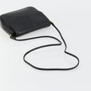 Burberrys Shoulder Bag Leather Black Gold Auth ep14310-7