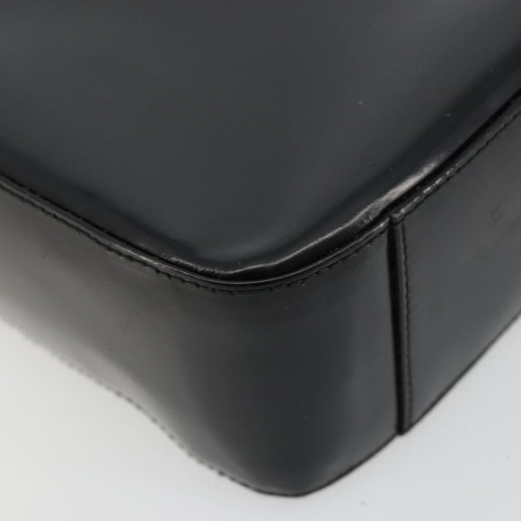 GUCCI Shoulder Bag Patent leather Black Silver 000 0506 1013 Auth ep14311
