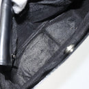 GUCCI Shoulder Bag Patent leather Black Silver 000 0506 1013 Auth ep14311-10