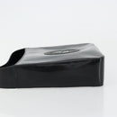 GUCCI Shoulder Bag Patent leather Black Silver 000 0506 1013 Auth ep14311-4