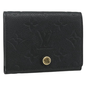 LOUIS VUITTON Empreinte Enveloppe Carte de Visite Black M58456 Auth ep14312A