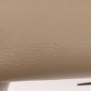 CELINE Belt Bag Hand Bag Leather 2way Beige Gold Auth ep14314-16