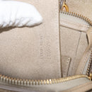 CELINE Belt Bag Hand Bag Leather 2way Beige Gold Auth ep14314-25