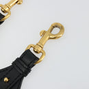 Christian Dior Shoulder Strap Canvas 36.6"" Navy Auth ep14317-6