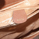 GUCCI Bamboo Hand Bag Leather Brown Gold 002 0260 Auth ep14319-17