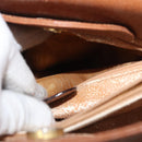 GUCCI Bamboo Hand Bag Leather Brown Gold 002 0260 Auth ep14319-11