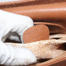 GUCCI Bamboo Hand Bag Leather Brown Gold 002 0260 Auth ep14319-12