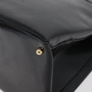GUCCI Hand Bag Patent Leather Black Gold 000 2404 0503 Auth ep14321-9