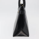 GUCCI Hand Bag Patent Leather Black Gold 000 2404 0503 Auth ep14321-3