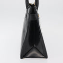 GUCCI Hand Bag Patent Leather Black Gold 000 2404 0503 Auth ep14321-4